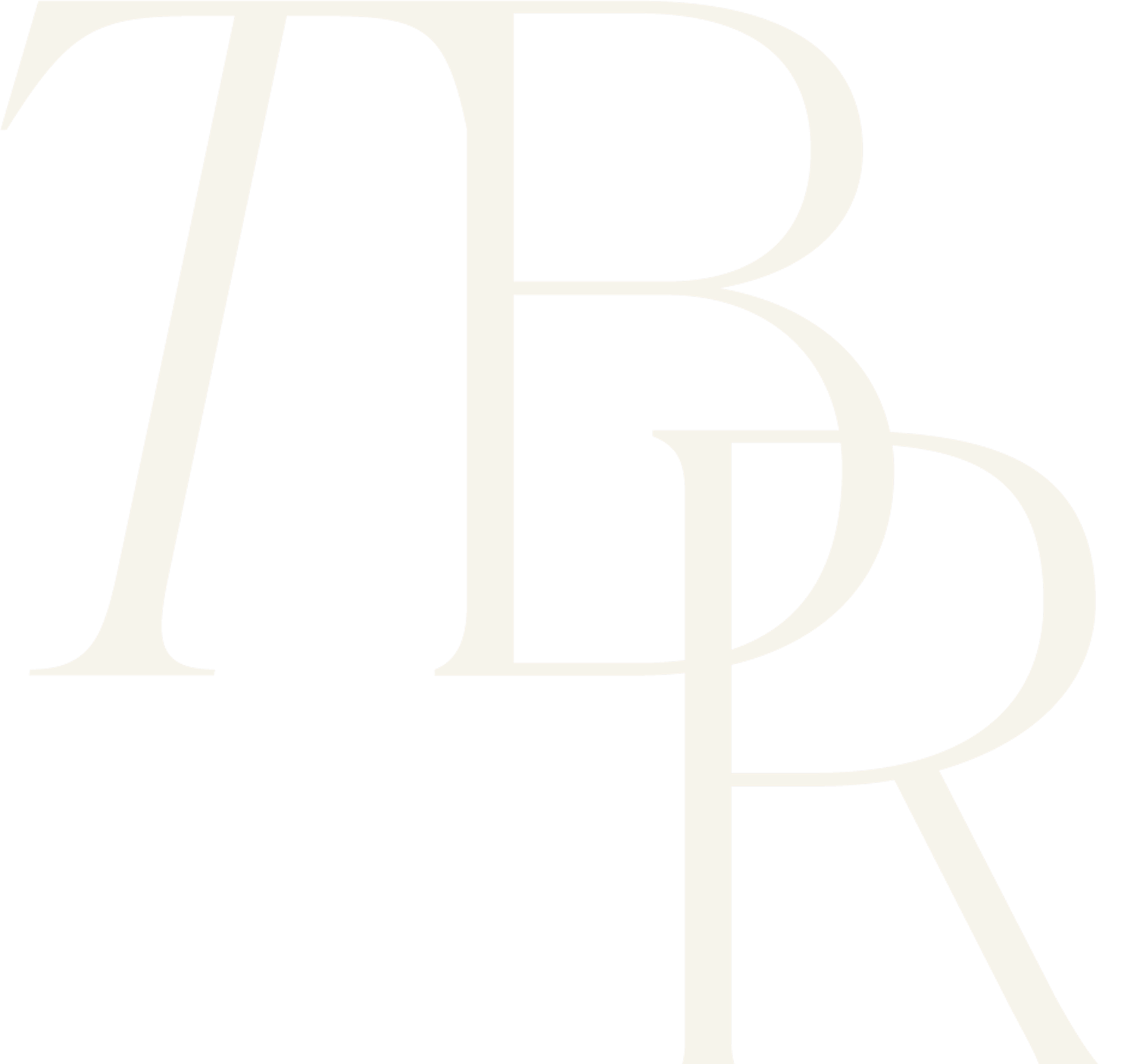 The Bridal Room Footer Logo TBR