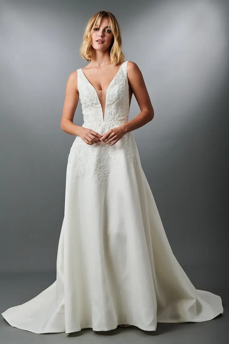 Photo of a Model wearing a Kelly Faetanini Gown