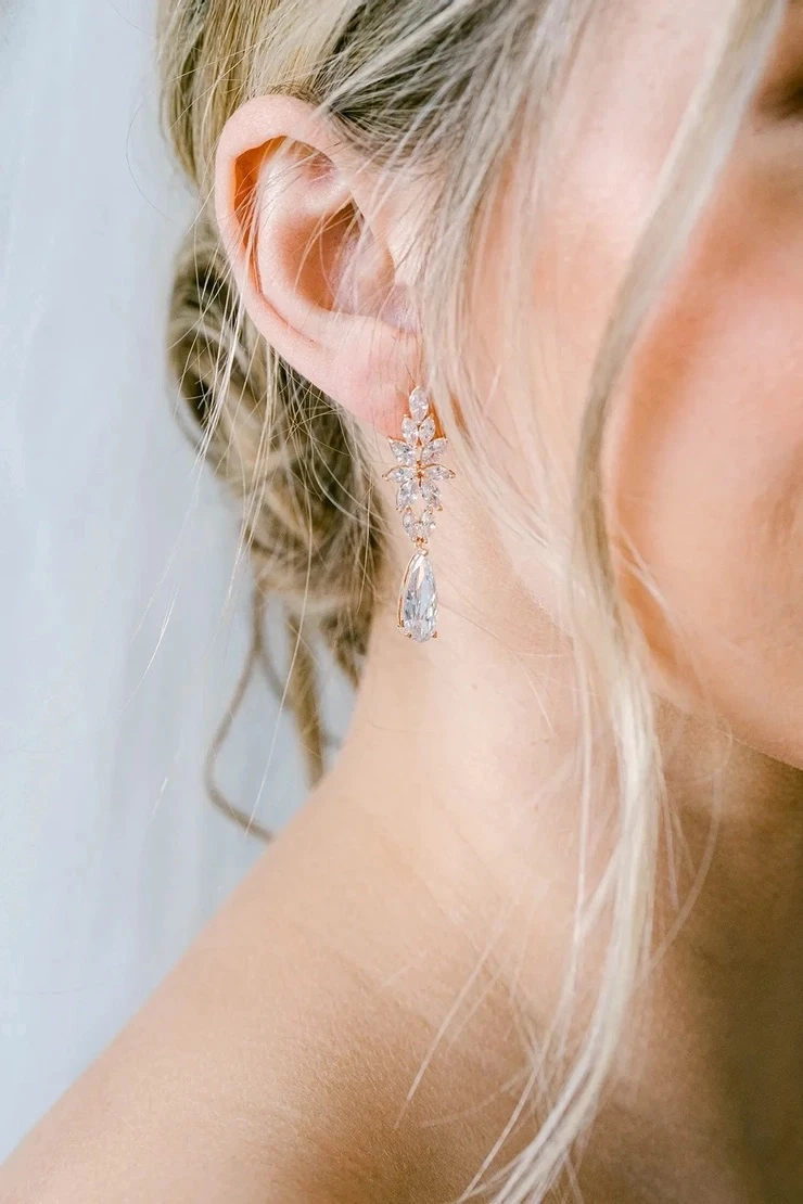 Crystal earrings