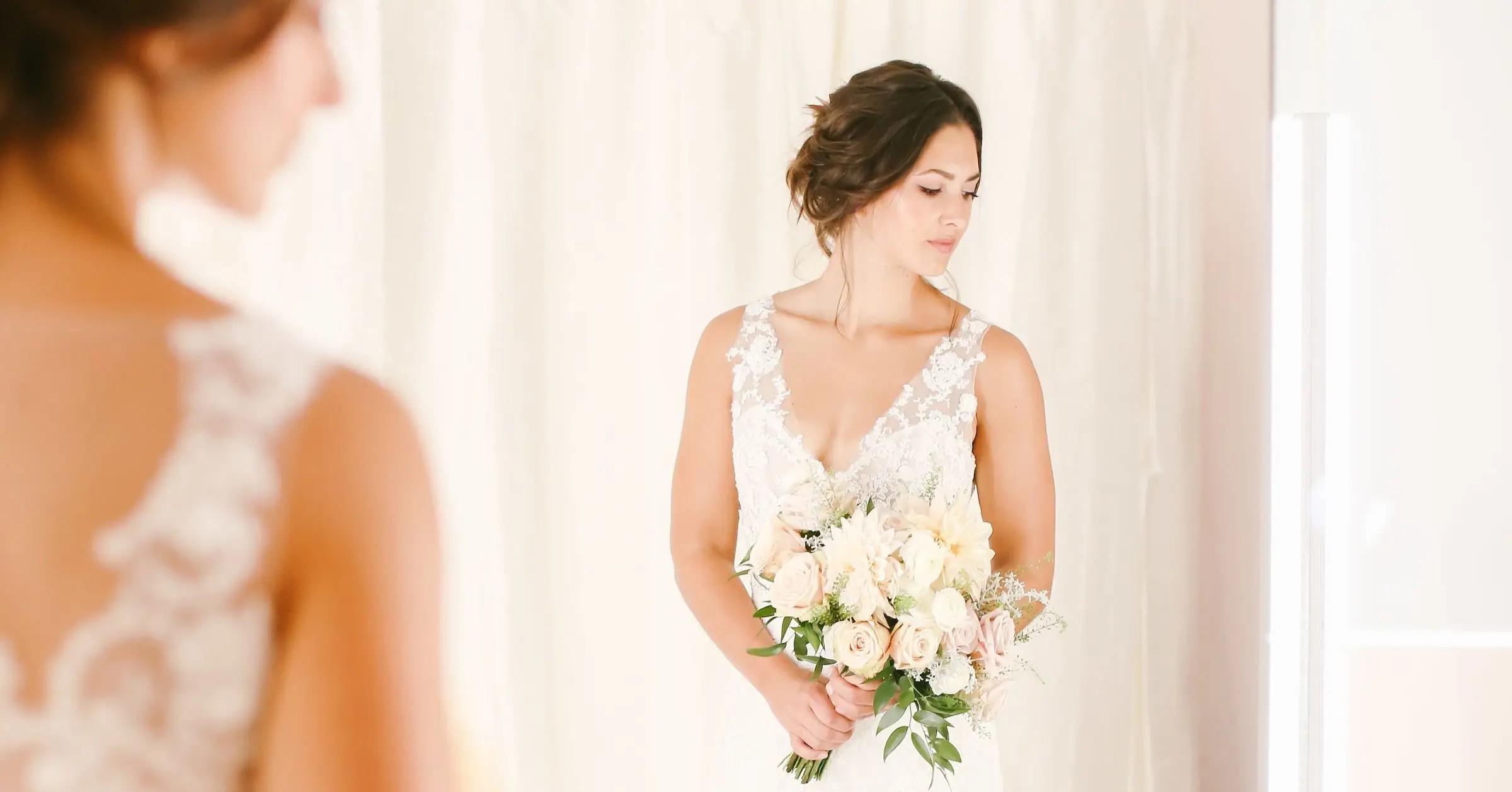 The Ultimate Bridal Retreat: What to Expect When You Step into The Bridal Room For Your Appointment. Desktop Image