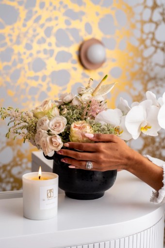 The Bridal Room #The Bridal Room Orchid Scented Candle #0 thumbnail