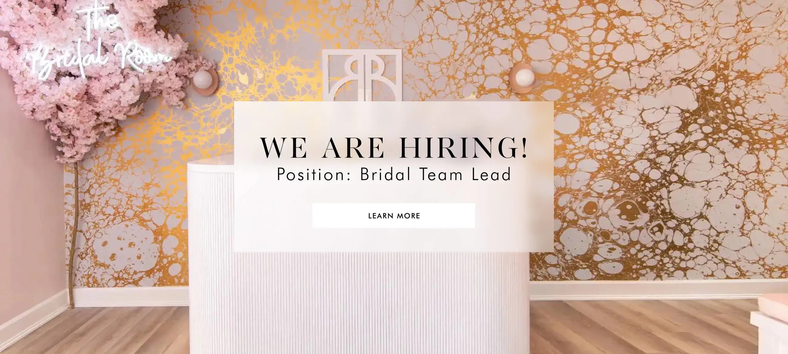 We are hiring desktop banner