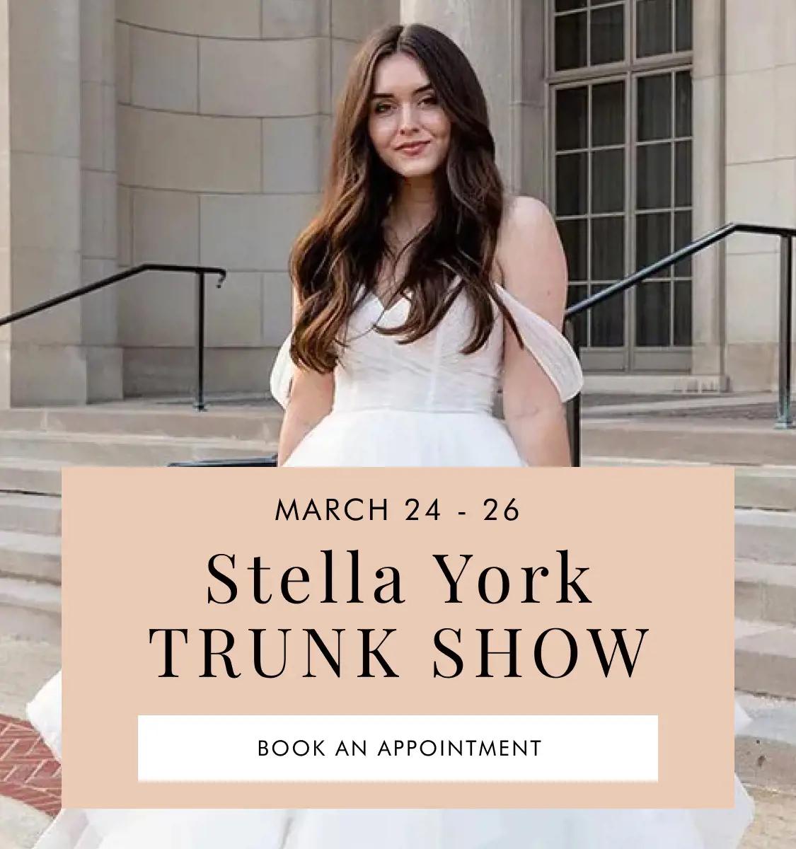stella york trunk show