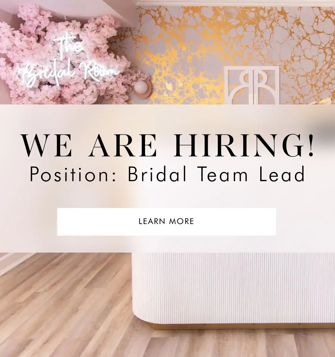 We are hiring desktop banner