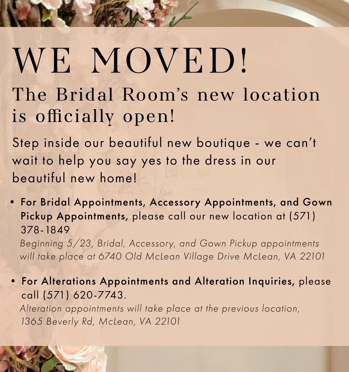 New Location Banner
