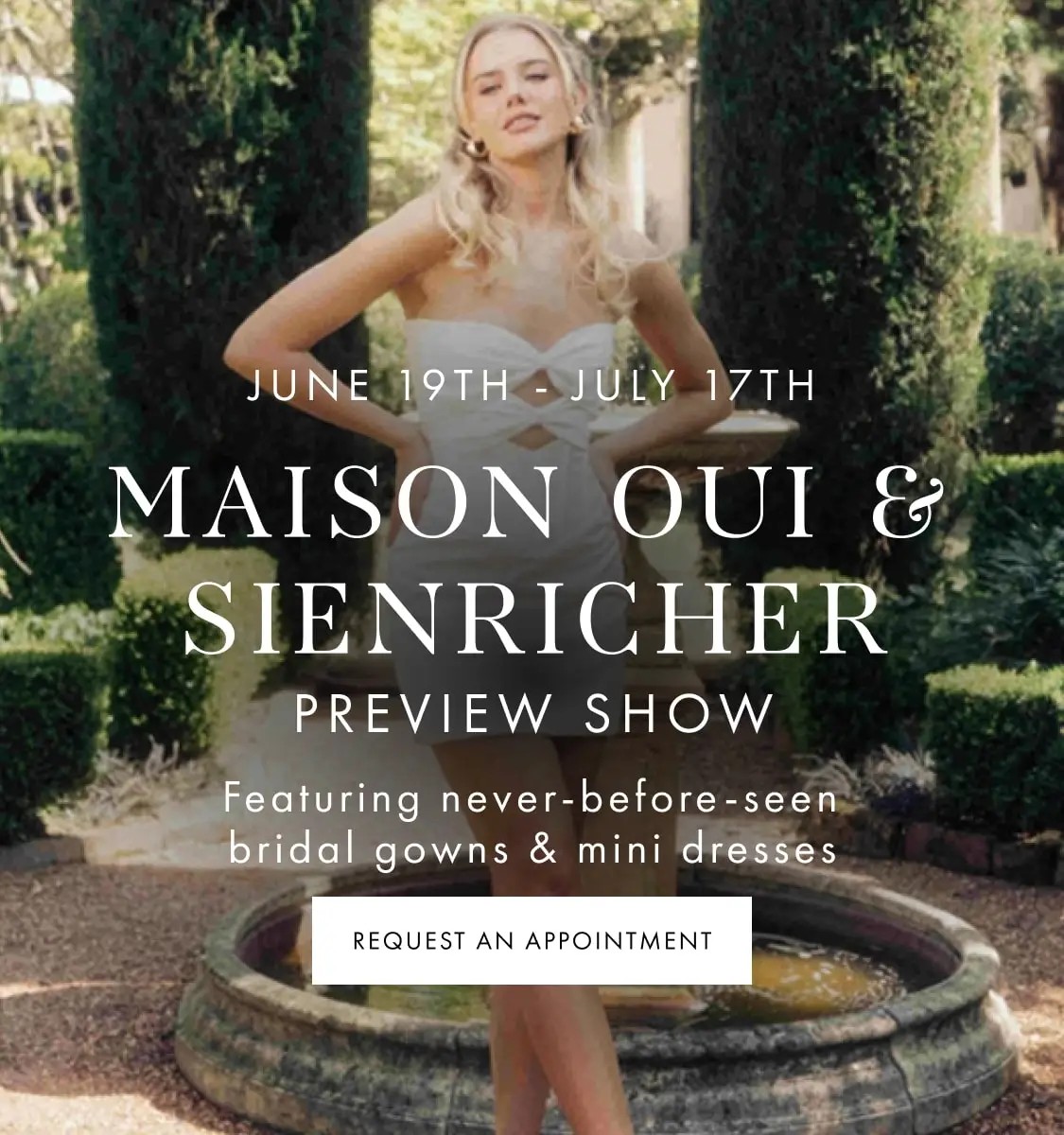 Maison Oui & Sienricher Preview Show mobile banner