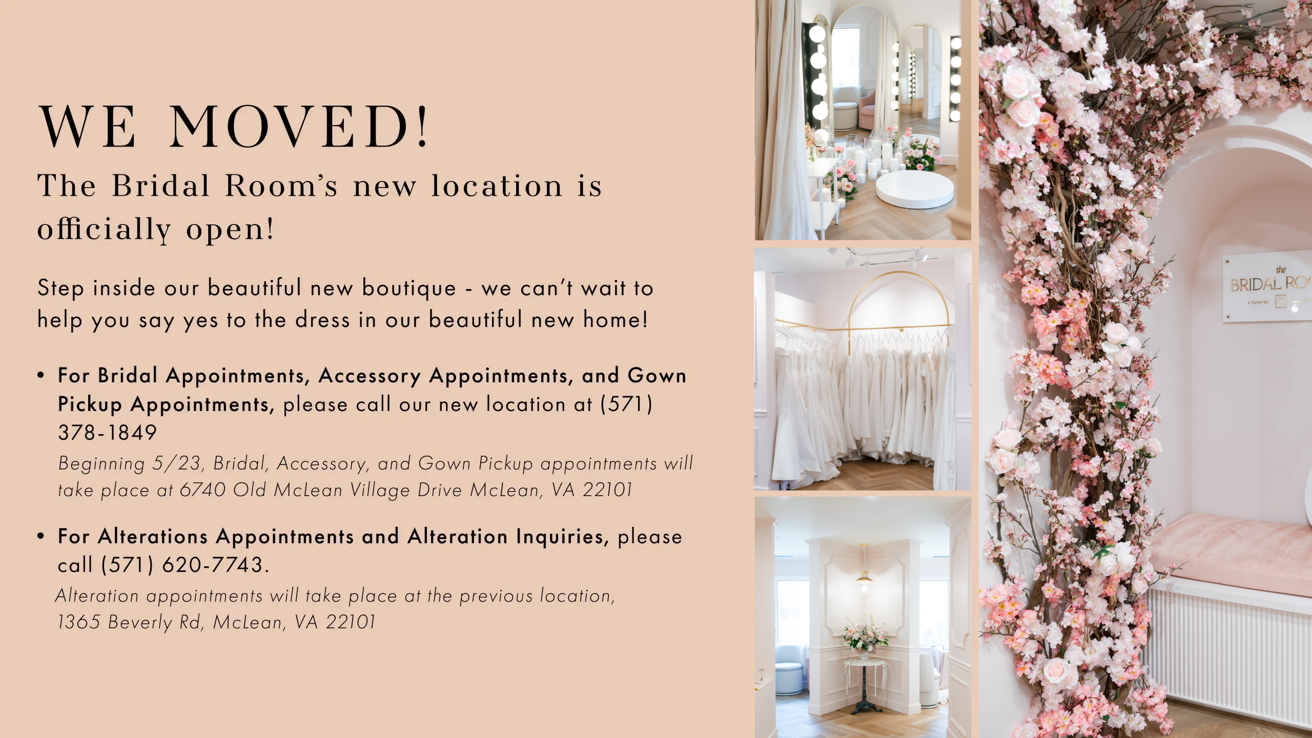 We Moved